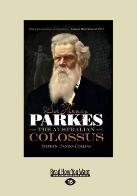 Book cover for Sir Henry Parkes