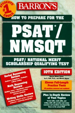 Cover of Barron's How to Prepare for the Psat/Nmsqt