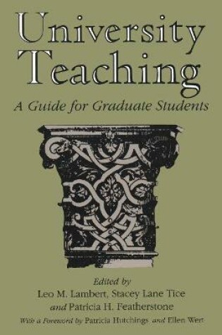 Cover of University Teaching