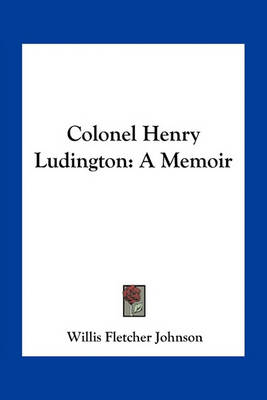 Book cover for Colonel Henry Ludington