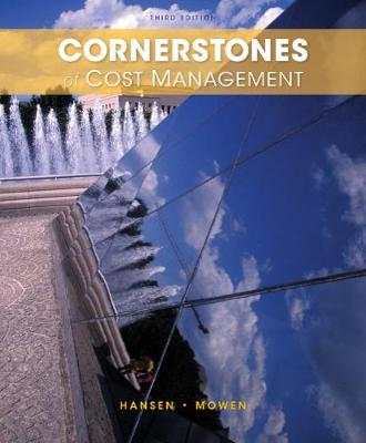 Book cover for Cornerstones of Cost Management