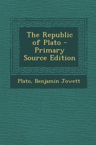 Cover of The Republic of Plato