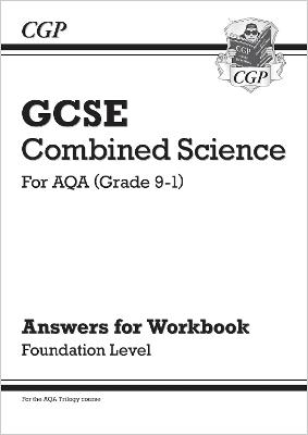 Book cover for GCSE Combined Science: AQA Answers (for Workbook) - Foundation