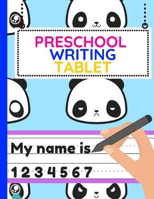 Book cover for Preschool Writing Tablet