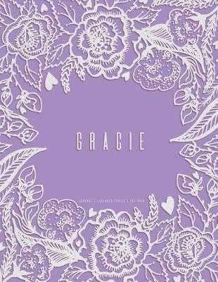 Book cover for Gracie - Lavender Purple Journal, Dot Grid