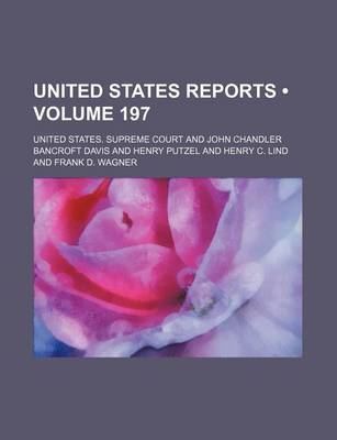 Book cover for United States Reports (Volume 197)