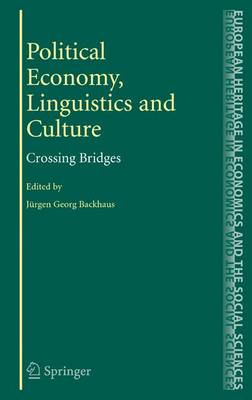 Book cover for Political Economy, Linguistics and Culture