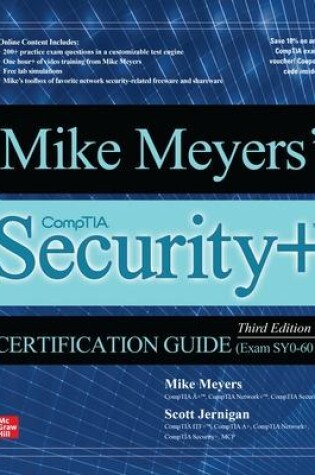 Cover of Mike Meyers' CompTIA Security+ Certification Guide, Third Edition (Exam SY0-601)