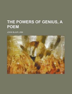 Book cover for The Powers of Genius, a Poem