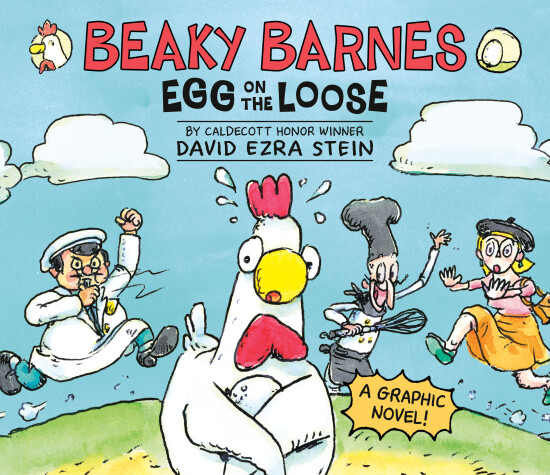 Book cover for Beaky Barnes: Egg on the Loose