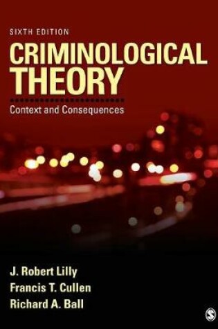 Cover of Criminological Theory