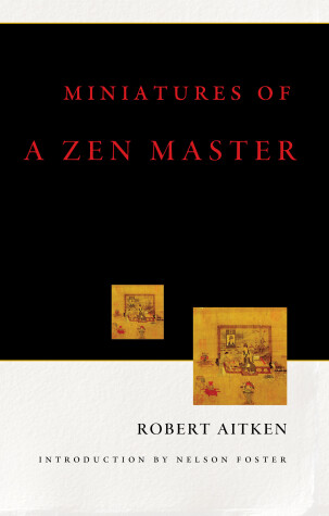 Book cover for Miniatures Of A Zen Master