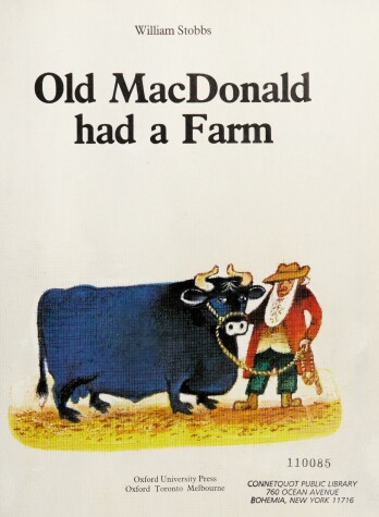 Book cover for Old MacDonald Had a Farm