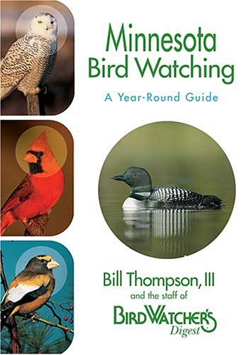 Book cover for Minnesota Bird Watching