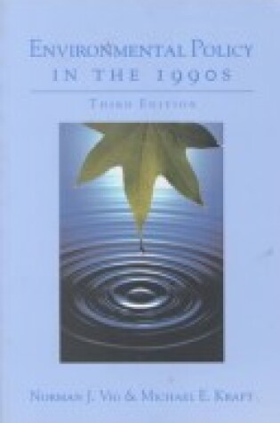 Cover of Environmental Policy in the 1990s