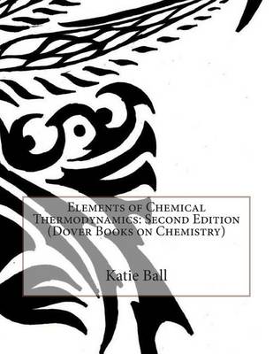 Book cover for Elements of Chemical Thermodynamics