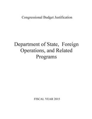 Book cover for Department of State, Foreign Operations, and Related Programs 2015