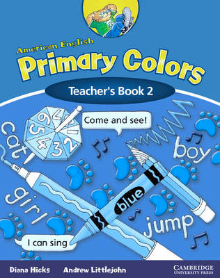 Book cover for American English Primary Colors 2 Teacher's Book