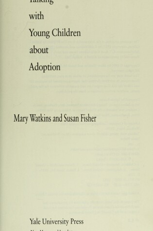 Cover of Talking with Young Children about Adoption