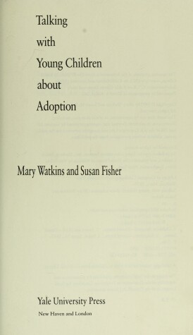 Book cover for Talking with Young Children about Adoption