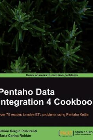 Cover of Pentaho Data Integration 4 Cookbook