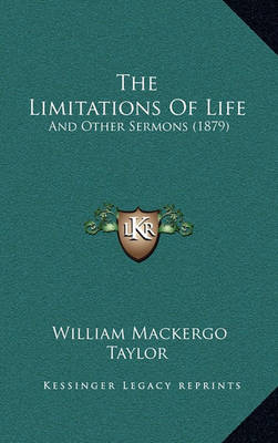 Book cover for The Limitations of Life