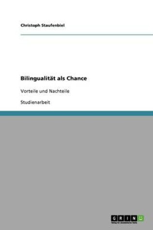 Cover of Bilingualitat als Chance