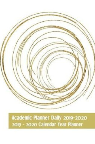 Cover of Academic Planner Daily 2019-2020
