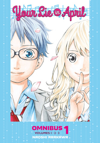 Cover of Your Lie in April Omnibus 1 (Vol. 1-3)