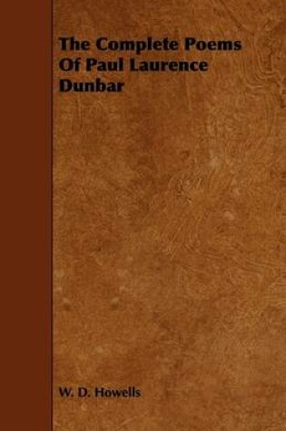 Cover of The Complete Poems Of Paul Laurence Dunbar