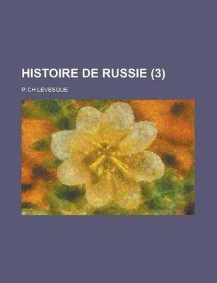 Book cover for Histoire de Russie (3)