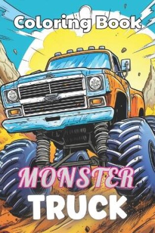 Cover of Monster Truck Coloring Book