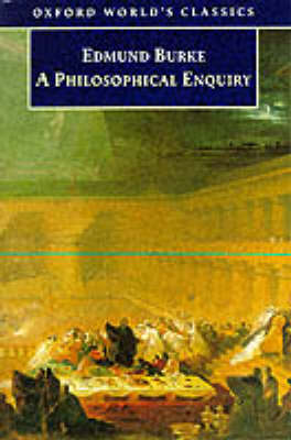 Book cover for A Philosophical Enquiry into the Origin of Our Ideas of the Sublime and Beautiful