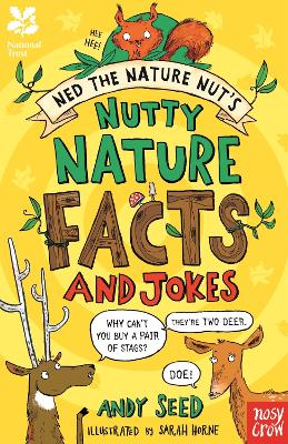 Book cover for National Trust: Ned the Nature Nut's Nutty Nature Facts and Jokes