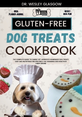 Book cover for Gluten-Free Dog Treats Cookbook