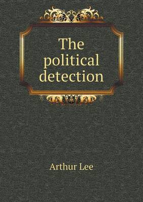 Book cover for The political detection