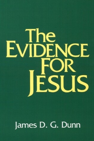 Cover of The Evidence for Jesus