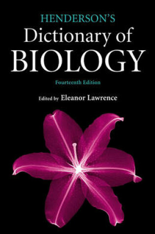 Cover of Henderson's Dictionary of Biology