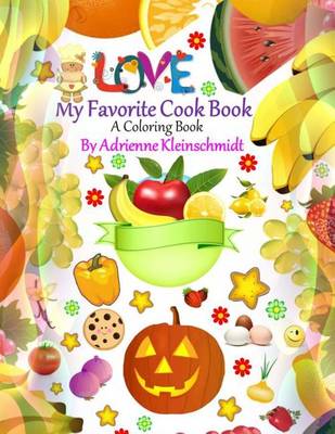 Book cover for My Favorite Cook Book A Coloring Book