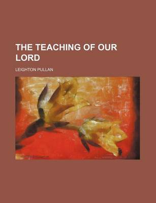 Book cover for The Teaching of Our Lord