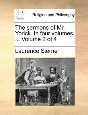 Book cover for The Sermons of Mr. Yorick. in Four Volumes. ... Volume 2 of 4