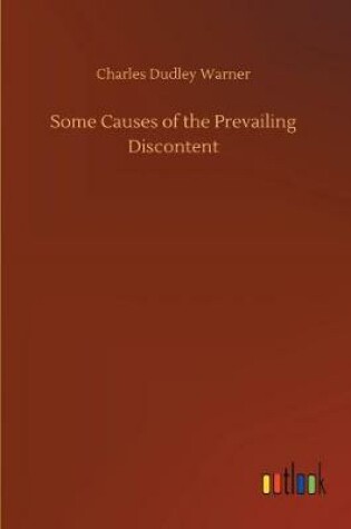 Cover of Some Causes of the Prevailing Discontent