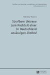 Book cover for Strafbare Untreue Zum Nachteil Einer in Deutschland Ansaessigen "Limited"