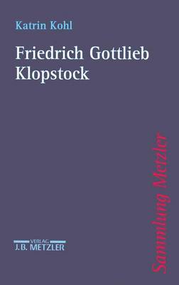 Book cover for Friedrich Gottlieb Klopstock