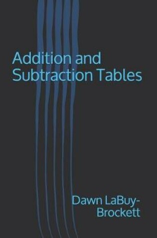 Cover of Addition and Subtraction Tables