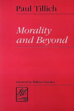 Cover of Morality and Beyond