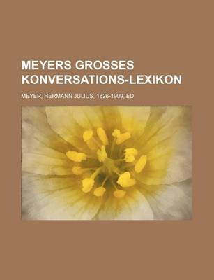 Book cover for Meyers Grosses Konversations-Lexikon