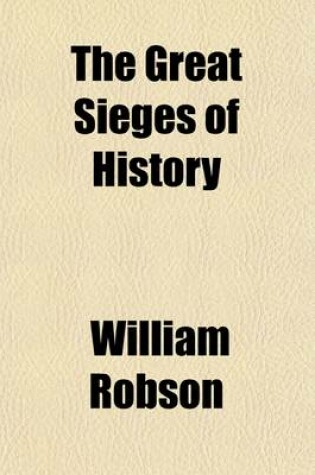 Cover of The Great Sieges of History