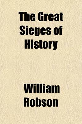 Book cover for The Great Sieges of History