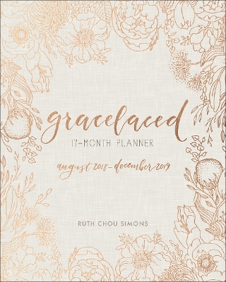 Book cover for GraceLaced 17-month Planner
